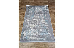 Килим 0.59х1.00 Прямий LUXURY 06185A BLUE / D.GREY HB