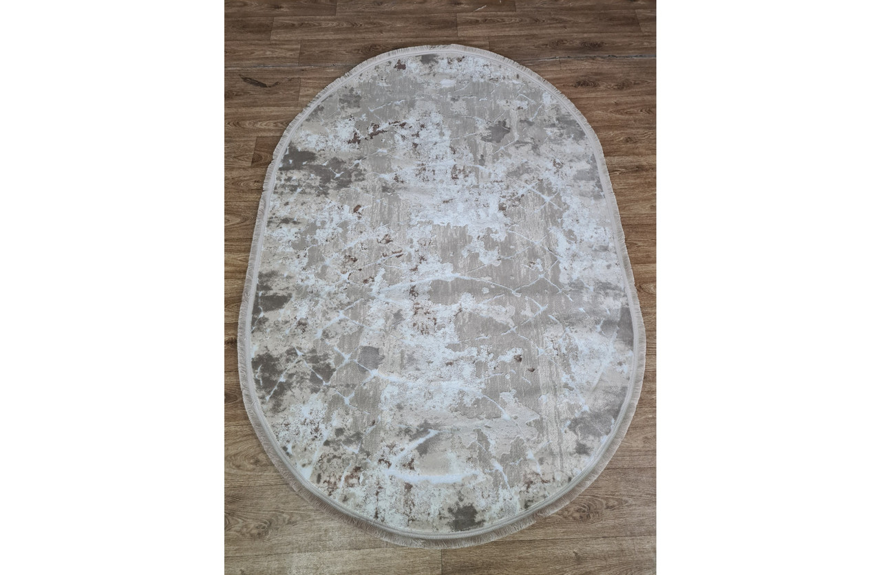 Килим 0.80х1.50 Овал ODESSA 0140EB POLY. BEIGE / CREAM, фото 1