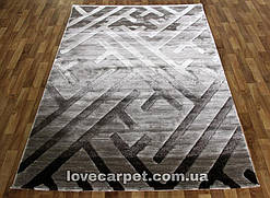 Килим 0.80х1.80 овал LOW_CANYON 116BA BROWN/CREAM