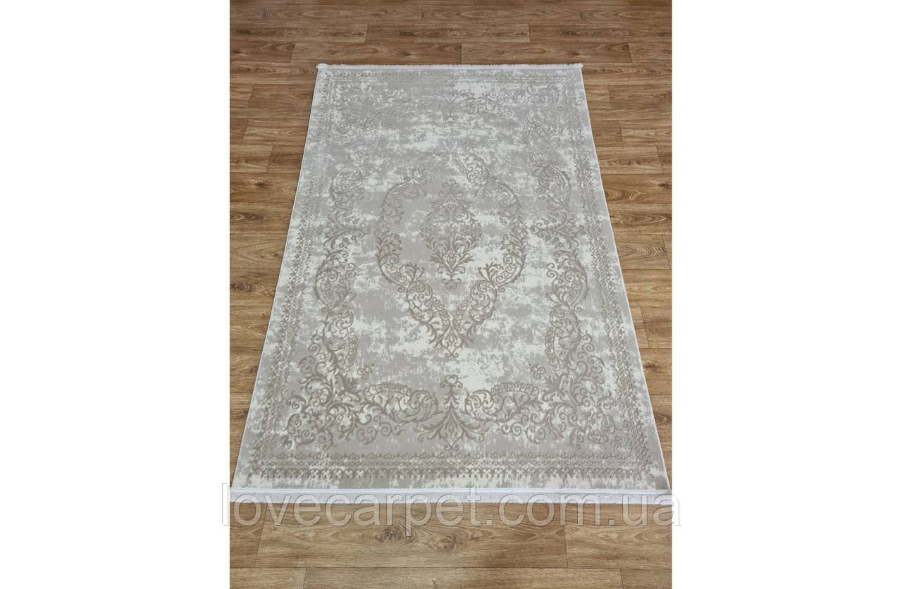 Килим 0.60х1.00 Прямий TEMPO 110JA BEIGE/CREAM, фото 1