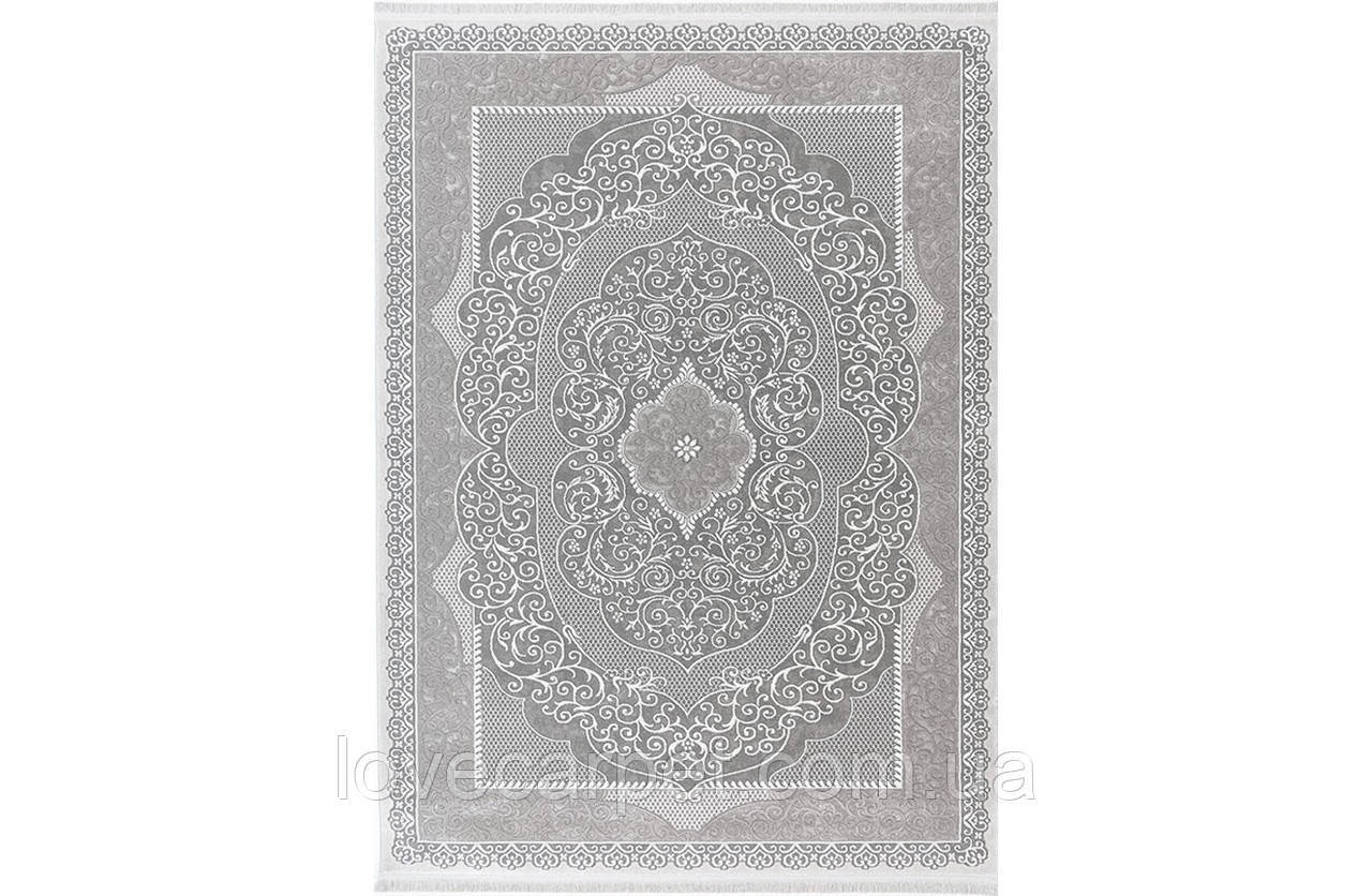 Килим 0.60х1.00 Овал TEMPO 116ZA C.POLY.D.GREY/CREAM, фото 1