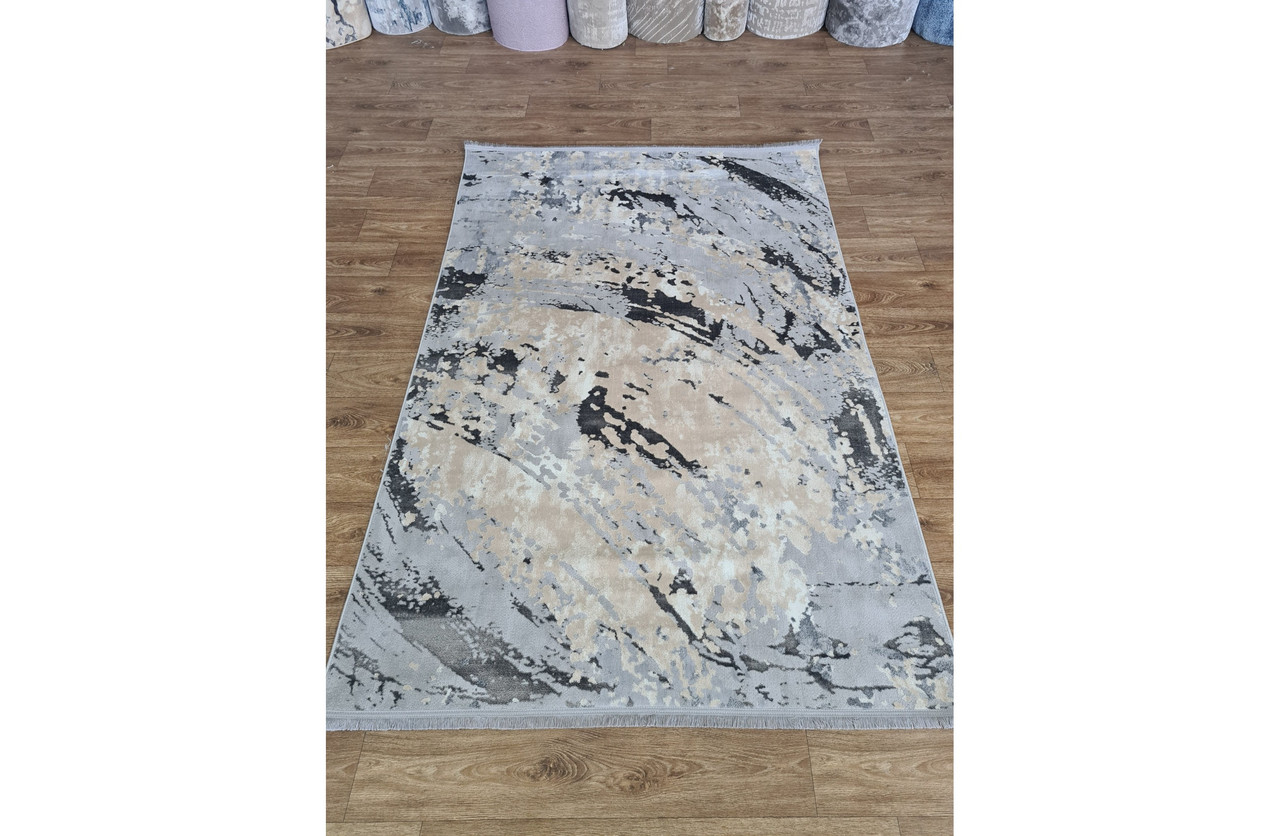 Килим 0.78х1.50 Прямий MODA 4576 BEIGE / L.GREY, фото 1