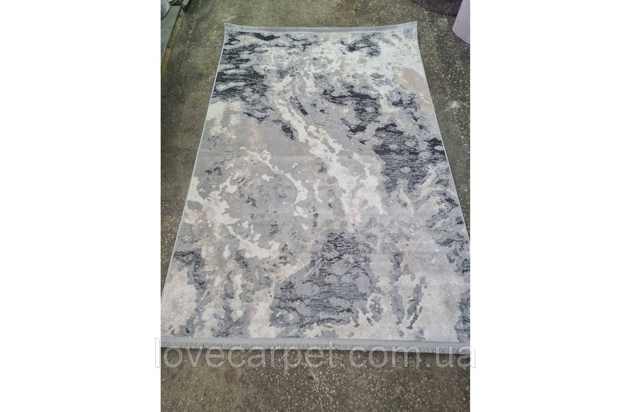 Килим 0.78х1.50 Прямий MODA 4591 L.GREY / BEIGE