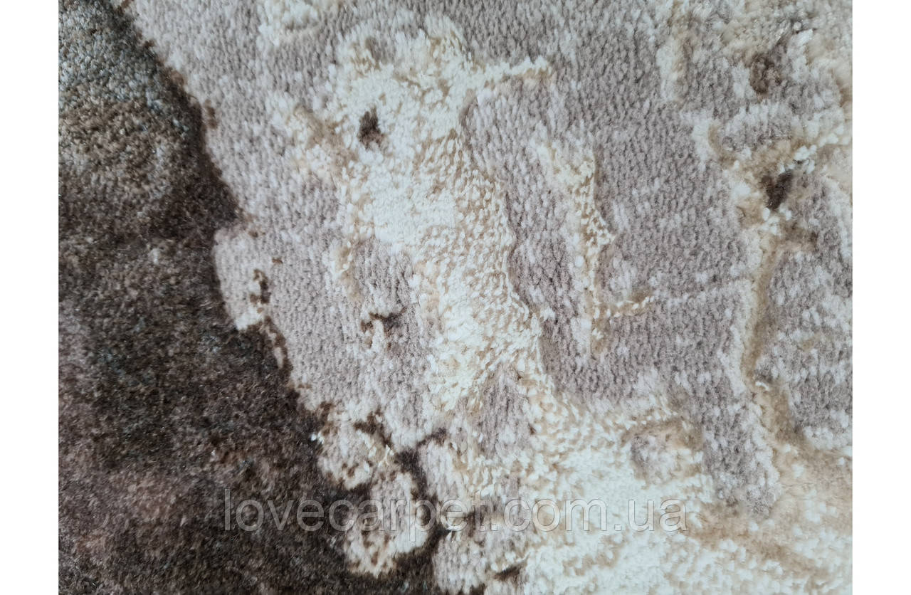 Килим 0.60х1.00 Прямий SEDEF 0004 BEIGE / GREY, фото 1