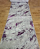 Килимова доріжка 1.18 см MODA  4576 LILAC / VIZON GRI HB