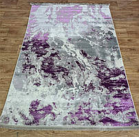 Килим  1.17х1.80 прямий MODA  4591 LILAC / VIZON GRI HB