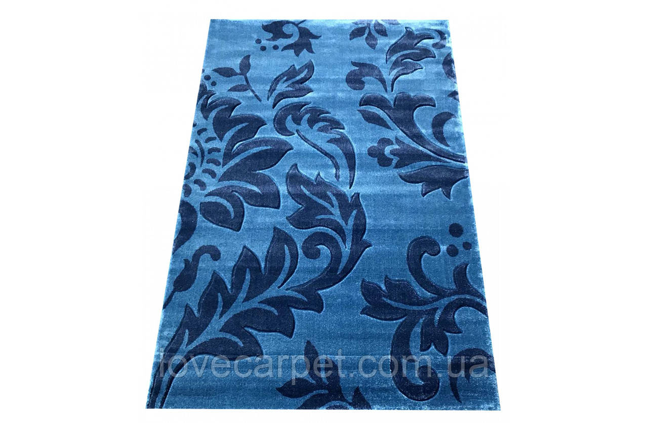 Килим 0.80х1.50 овал KARNAVAL 530 BLUE/D.BLUE, фото 1