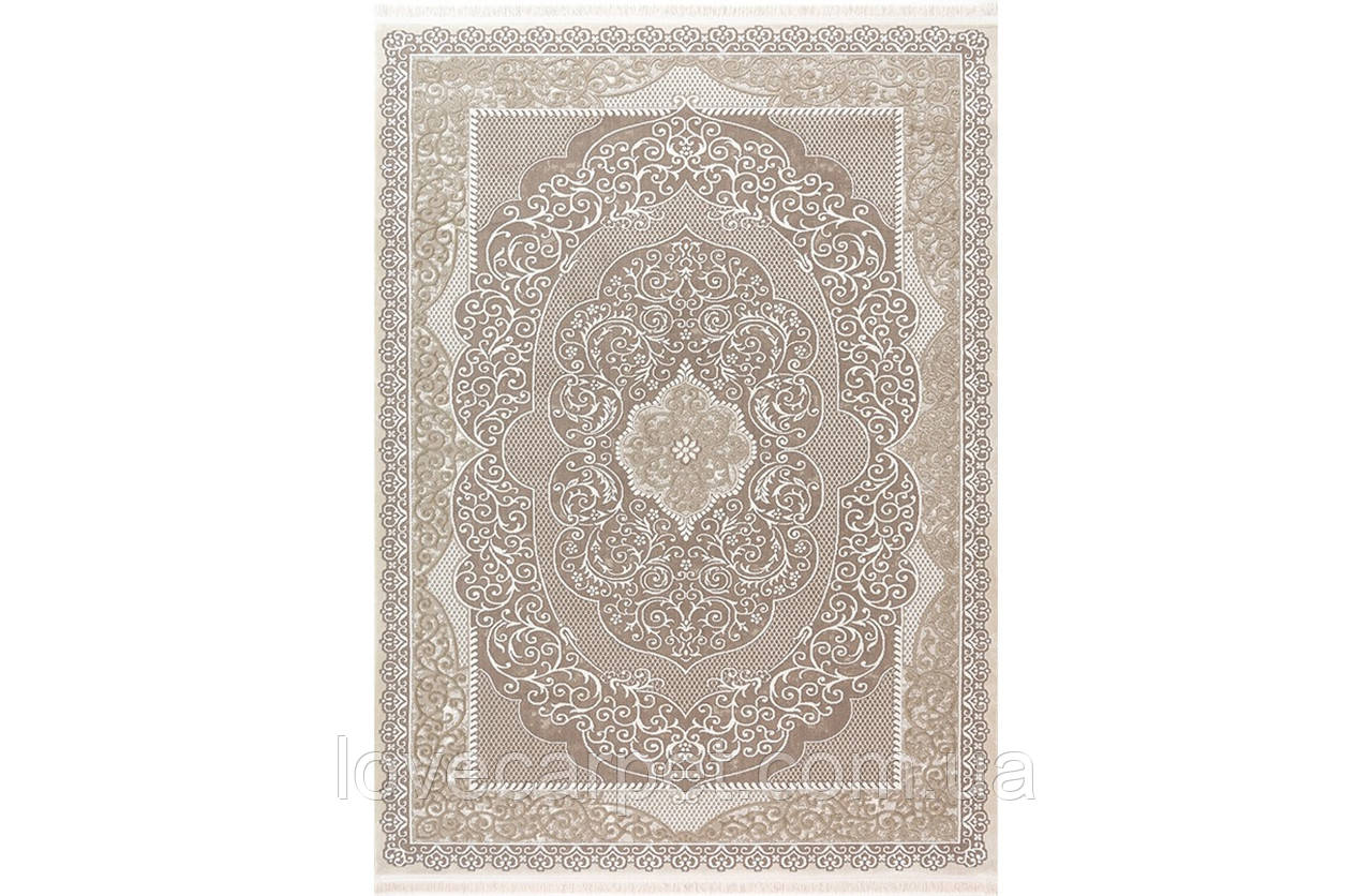 Килим 0.60х1.00 Прямий TEMPO 116ZA POLY. BEIGE / CREAM, фото 1