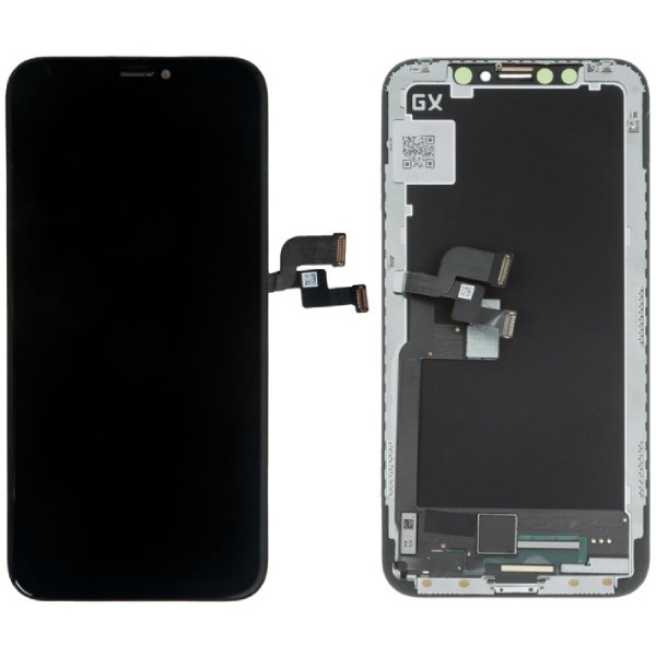 Дисплей iPhone XS чорний, OLED Hard, GX NEW, фото 1