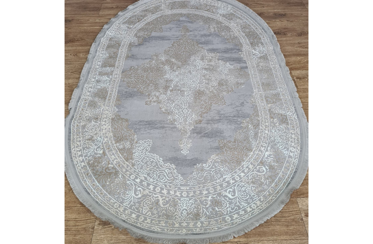 Килим 0.78х1.50 Овал LUXURY 05844G VIZON/VIZON, фото 1
