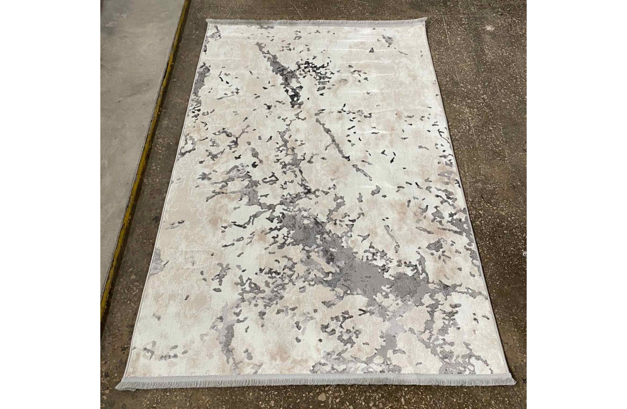 Килим 0.78х1.50 Прямий MODA 4556 L.GREY / L.GREY, фото 1