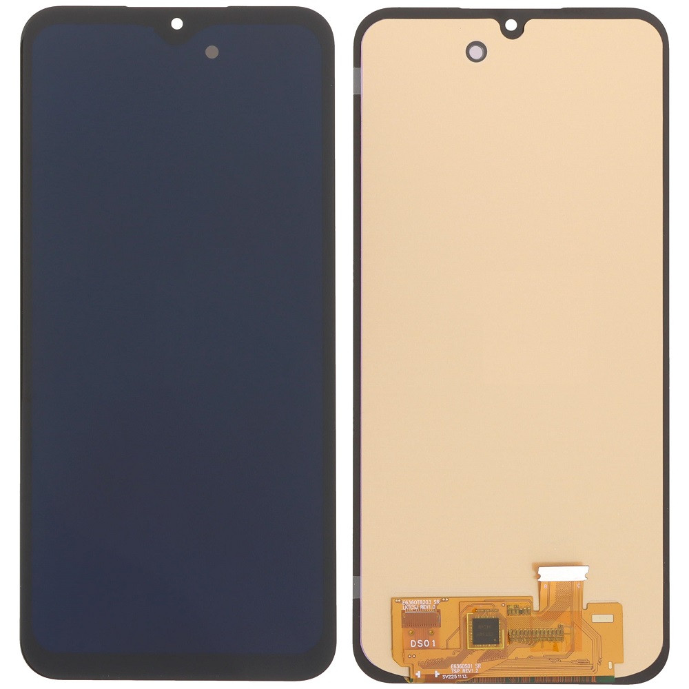 Дисплей Samsung A155 Galaxy A15 /A156 /M156 чорний, OLED (Small LCD), фото 1