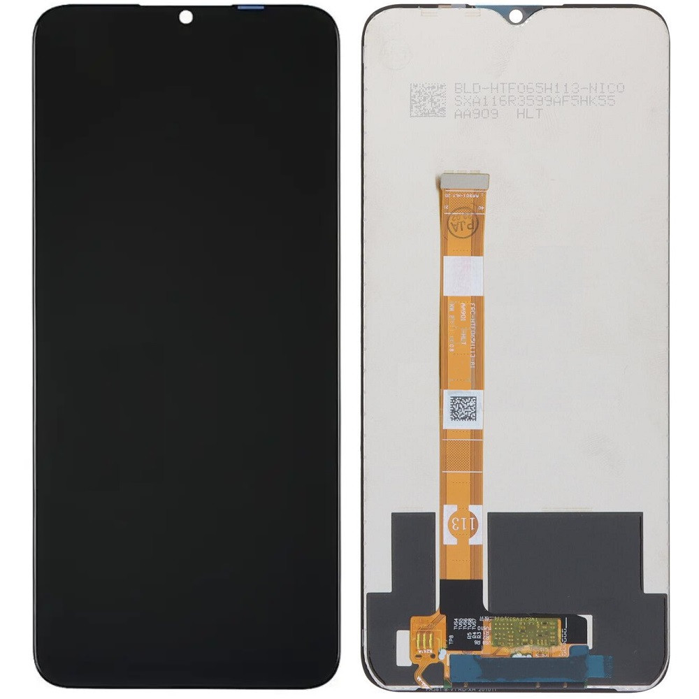 Дисплей Realme C25 /C25s /Narzo 50A /Oppo A16 /A16s /A54s чорний, версія 2, p/n: FPC-HTF065H113, фото 1