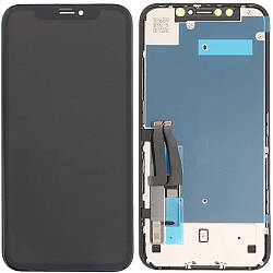 Дисплей iPhone XR чорний, (In-Cell) GX