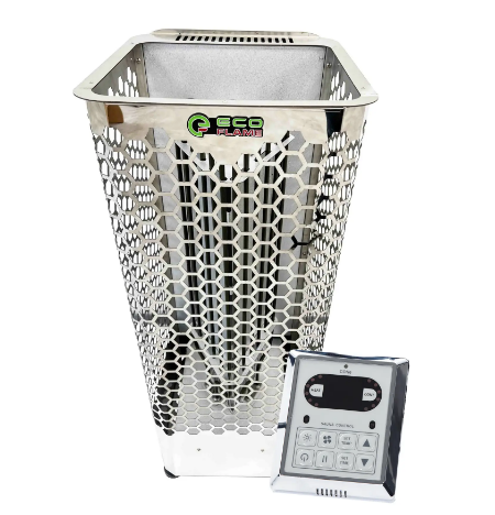 Електрокам'янка Ecoflame LD60 6 кВт + пульт CON6 для лазні та сауни