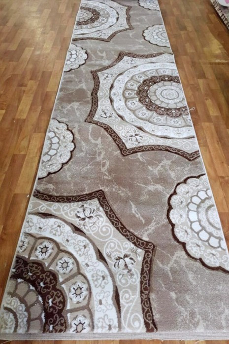 Килимова Доріжка 0.90 м.  MERAL 385 BEIGE, фото 1