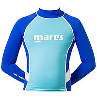 Лонгслів дитячий Mares Rash Guard Boy UPF 50+ синьо-блакитний