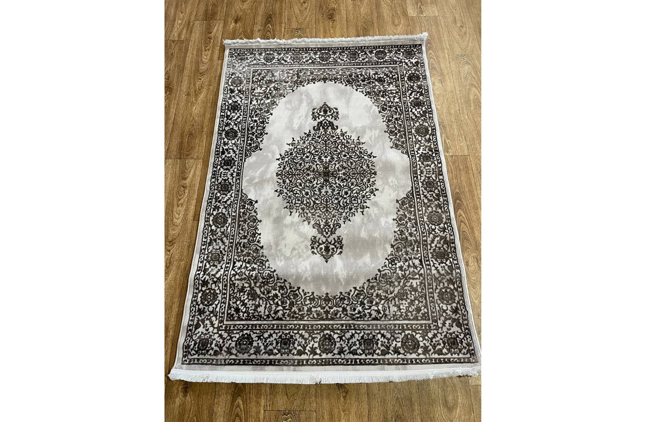 Килим 0.60х1.00 Прямий BEYONCE 09328B D.GREY/D.GREY, фото 1