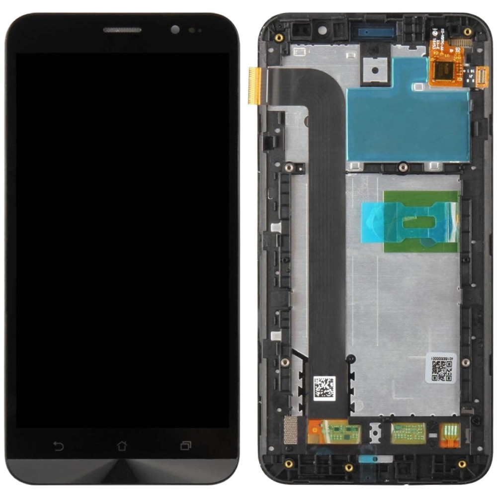Дисплей Asus ZenFone Go ZB552KL чорний, оригінал PRC, з рамкою, фото 1