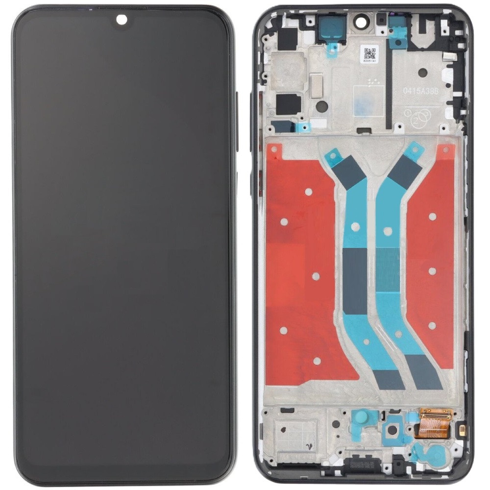 Дисплей Huawei P Smart S /Y8p чорний, TFT, без функції відбитка пальця, з рамкою, фото 1