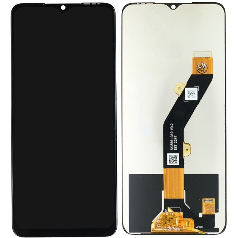 Дисплей Infinix Hot 30i чорний, оригінал PRC, фото 1