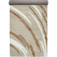 Килим Shaggy Fantasy beige прямокутний 80 см