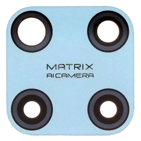 Скло камери Realme C25Y без рамки, блакитне, фото 1