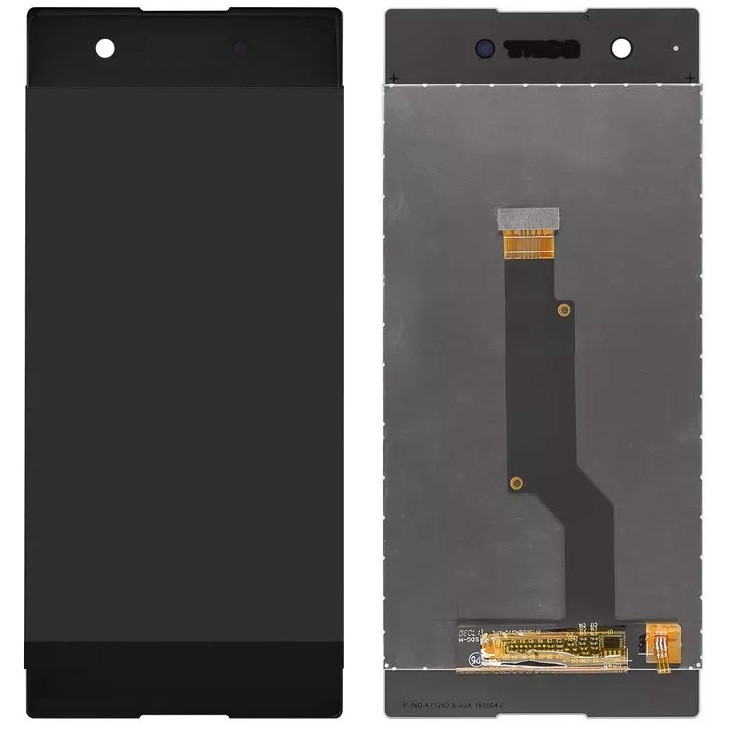 Дисплей Sony G3112 Xperia XA1 Dual /G3116 /G3121 /G3123 /G3125 чорний, оригінал PRC переклеєне скло, фото 1