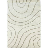 Килим Shaggy Fantasy бежевого кольору прямокутний 2.00х3.00