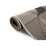 Доріжка Flex бежево-коричневого кольору 1.20 м, фото 3