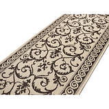 Доріжка Flex бежево-коричневого кольору 1.50 м, фото 2