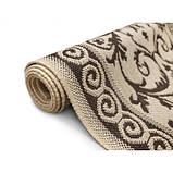 Доріжка Flex бежево-коричневого кольору 1.50 м, фото 4