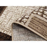 Килим Luna бежево-коричневого кольору овал 1.20х1.70, фото 2