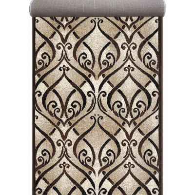 Доріжка Luna коричневого кольору 1.20 м, фото 1