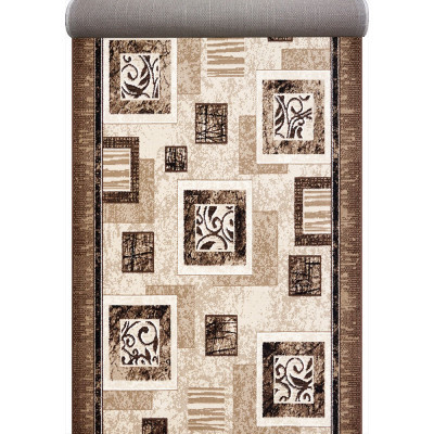 Доріжка Luna бежево-коричневого кольору 80 см, фото 1