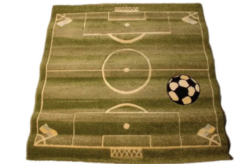 Килим Angels зеленого кольору квадратний 1.50х1.50, фото 1