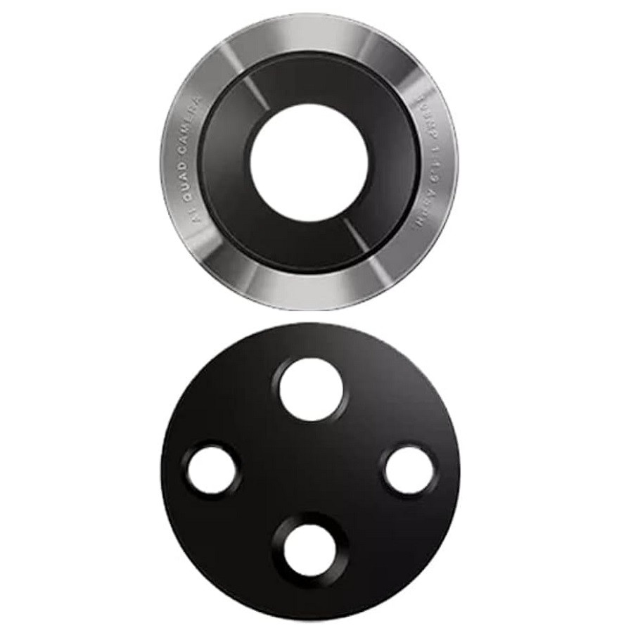 Скло камери Honor 50 /50 Pro без рамки, чорне, Midnight Black, комплект 2шт., фото 1