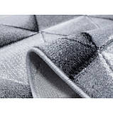 Килим Dream сірого кольору прямокутний 0.80x1.50, фото 4