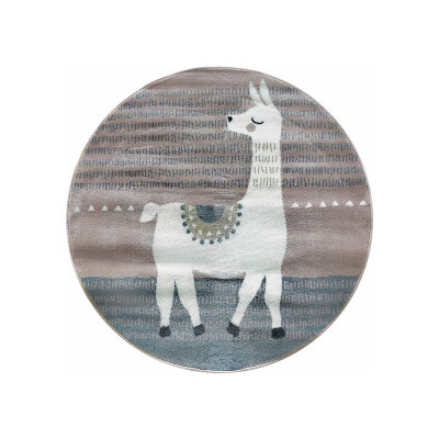 Килим Dream рожевого кольору круглий 1.33х1.33, фото 1