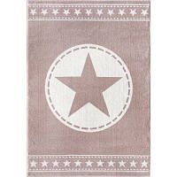 Килим Dream рожевого кольору прямокутний 1.20х1.70