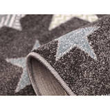 Килим Dream сірого кольору прямокутний 0.80x1.50, фото 2