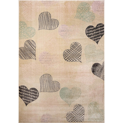 Килим Dream бежевого кольору прямокутний 1.20x1.70, фото 1