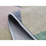 Килим Dream бежево-блакитного кольору прямокутний 1.20x1.70, фото 2