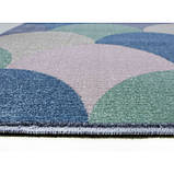 Килим Dream бежево-блакитного кольору прямокутний 1.20x1.70, фото 3