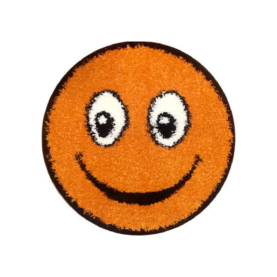 Килим Fantasy помаранчевого кольору круглий 0.67х0.67, фото 1