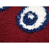 Килим Fantasy бордового кольору круглий 0.67х0.67, фото 2