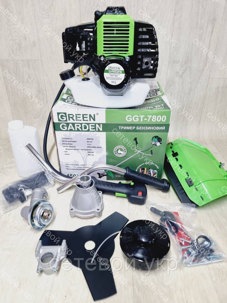 Мотокоса 4.5 кВт Green Garden GGT-7800