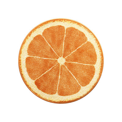 Килим Kolibri помаранчевого кольору круглий 0.67х0.67, фото 1