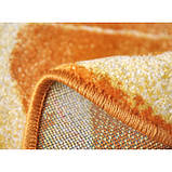 Килим Kolibri помаранчевого кольору круглий 0.67х0.67, фото 2