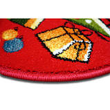 Килим Kolibri червоного кольору круглий 0.67х0.67, фото 3